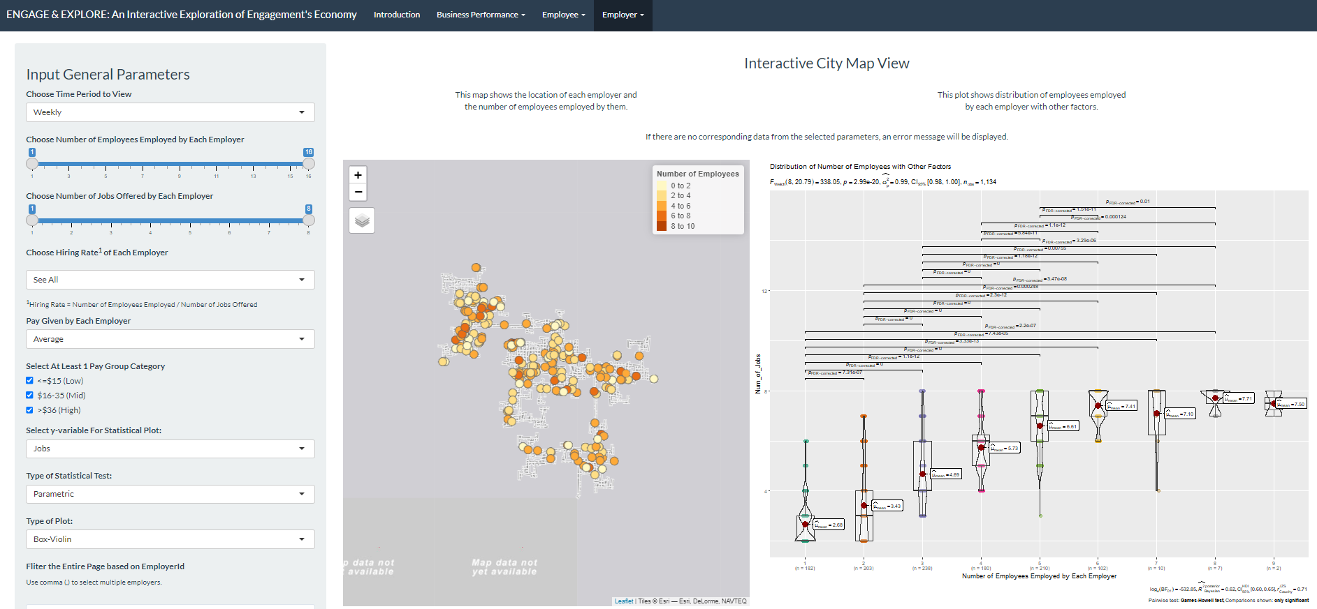 ‘Overall View of ’Map View’ Tab’